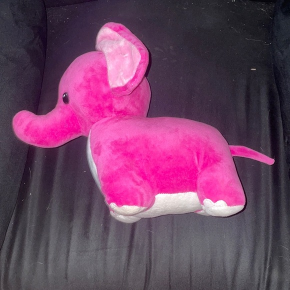Pink Elephant Plush Toy - Picture 2 of 5